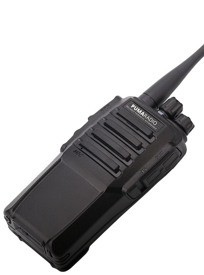 Pumaradio PR-595 dmr radio side view